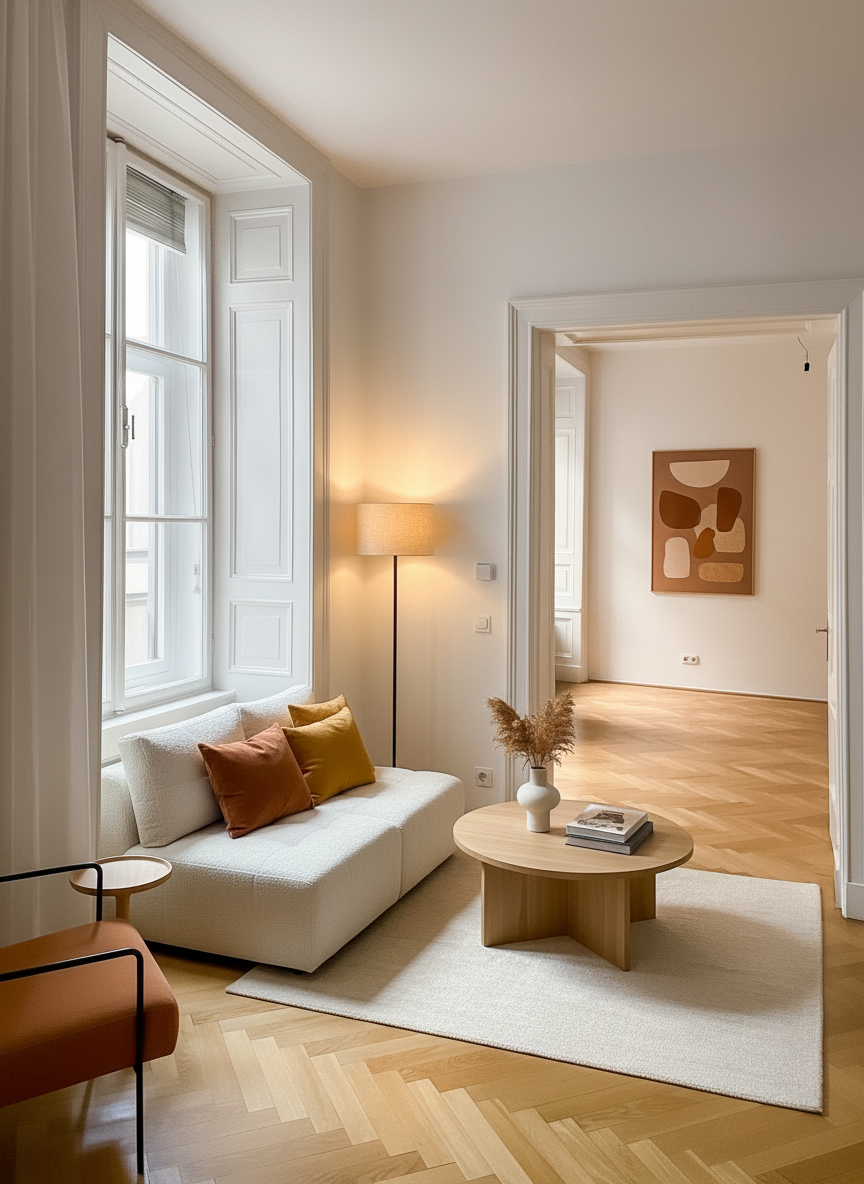 Exemple de Virtual Staging Réaliste